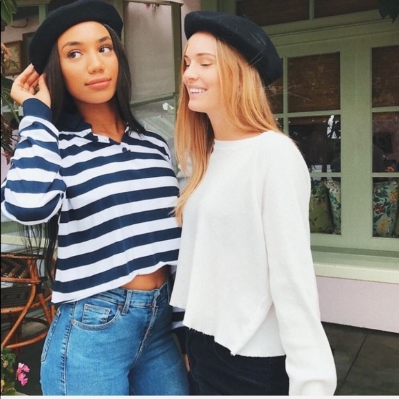 abigail thermal top brandy melville